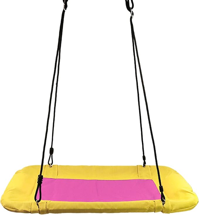 Kanpoko plataforma Swing Seat Squing Swing Katedra kanpoko patioa lorategian zintzilikatzeko aulkia Erraza 300 kg pisu ahalmena instalatu